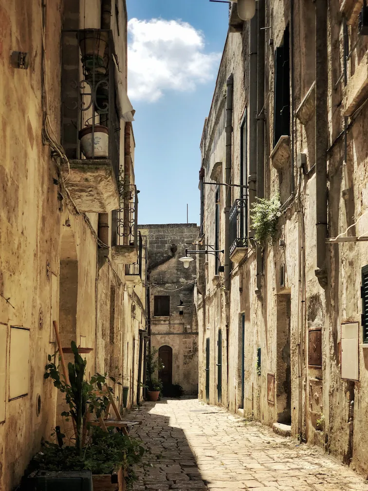 street in Matera